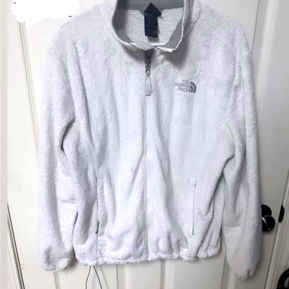 North face fleece zip-up women’s jacket size XL